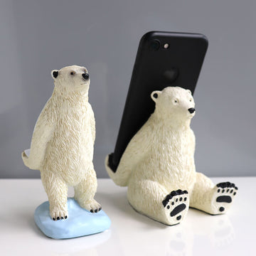 Polar bear Mobile Phone Holder/Phone Stand